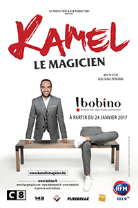 kamel le magicien spectacle bobino tour de magie prestidigitateur 2018